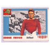1955 Topps All-American Eddie Tryon Card