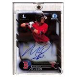 Topps Chrome Mauricio Dubon Autograph Card