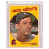 1959 Topps Rocco Colavito Baseball Card
