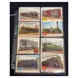 (16) 1955 Topps Rails & Sails cards