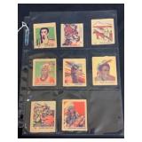 (8) Vintage Native American Strip cards