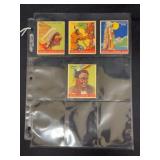 (4) Goudey Indian Chewing Gum Cards