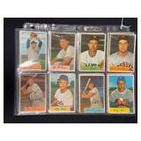 (19) 1954 Bowman Baseball Cards mixed grade