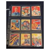 (9) 1934 Sky Birds Cards