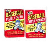 1982 Donruss Baseball Puzzle & Cards Packs
