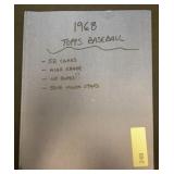 (52) 1968 Topps Baseball Cards