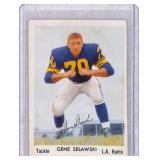 1959 Bell Brand Gene Selawski Football Card