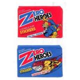 Donruss Zero Heroes Bubble Gum Wrapper Pair