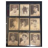 (9) 1940 Play Ball Baseball Cards