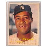 1957 Topps Elston Howard Baseball Card #82