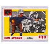 1955 Topps All American Ken Strong Card