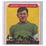 1933 Goudey Sport Kings Jim Thorpe Reprint
