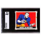 1948 Leaf #51 Mike Dimitro SGC 3 RC Hi#