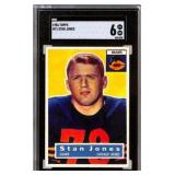 1956 Topps Stan Jones RC SGC 6