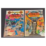 (2) 1970s Batman Family Comics #20 and #15