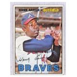 1967 Topps Hank Aaron #250 Crease Free