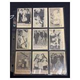 (9) 1966 Fleer Three Stooges Trading Cards