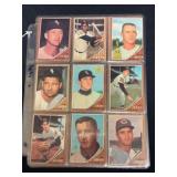 45 1962 Topps Baseball Cards