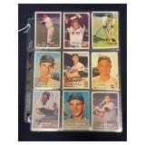 13 1957 Topps Baseball Cards