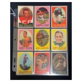 (26) 1958 Topps Football Cards