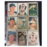(40) 1957 Topps Baseball Cards