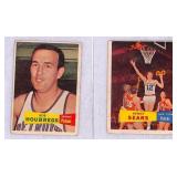 (2) 1957 Topps Basketball Cards