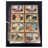 (22) 1955 Topps Baseball Cards