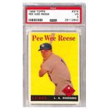 1958 Topps Pee Wee Reese #375 PSA 3 VG