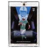 2021 Panini Black Jaylen Waddle RC Auto Card
