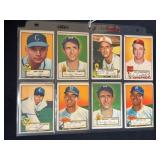 (16) 1952 Topps Baseball Cards