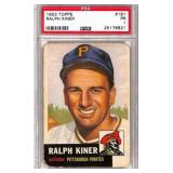1953 Topps Ralph Kiner #191 PSA1