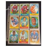 45 1960s Football Trading Cards