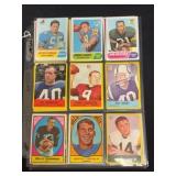 (17) 1960s Topps NFL Football HOF/Stars