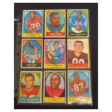9 1960s Football Stars/HOF
