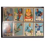 (45) 1954 Bowman Football Cards