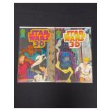 (2) 1988 Star Wars 3-D #2 and #3