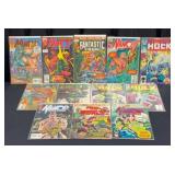(12) Marvel Comic Books
