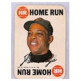 1968 Topps Game Willie Mays Card