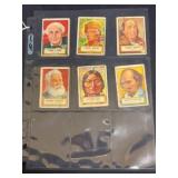 (6) 1952 Topps Look 'n See Cards