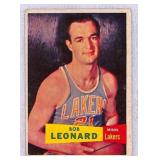 1957 Topps Bob Leonard #74 Rookie