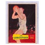 1957 Topps Jim Loscutoff Rookie