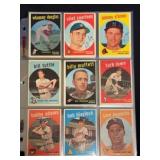 (81) 1959 Topps Baseball Cards