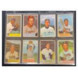 (16) Low-Grade 1954 Bowman Baseball Cards