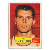 1957 Topps Mel Hutchins Knicks Card