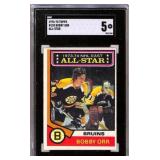 1974-75 Topps Bobby Orr All-Star Card SGC 5