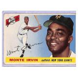 1955 Topps Monte Irvin Baseball Card #100