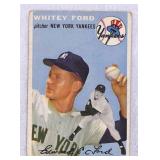 1954 Topps Whitey Ford Baseball Card #37