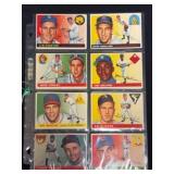 (12) 1955 Topps Baseball Cards