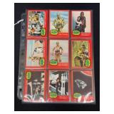 (27) Vintage Star Wars Red Series Cards