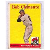 1958 Topps Bob Clemente #52 Creased